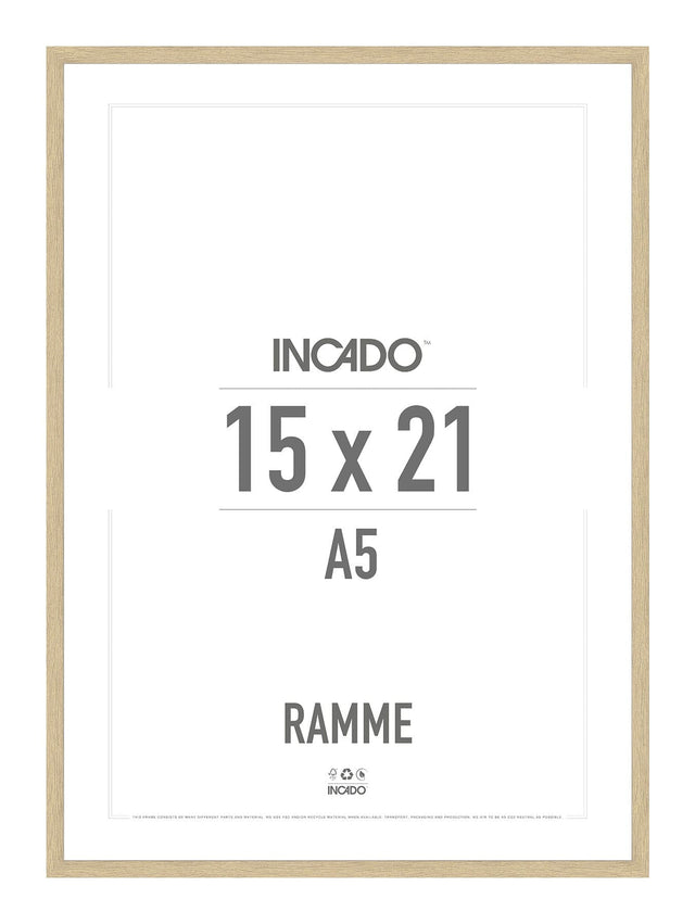 Eg - Ramme Incado NordicLine - 15 x 21 cm 15 x 21  cm Ramme