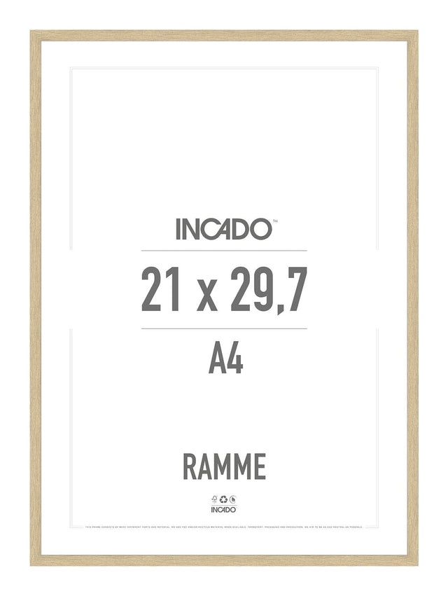 Eg - Ramme Incado NordicLine - 21 x 29,7 cm / A4 21 x 29,7  / A4 cm Ramme