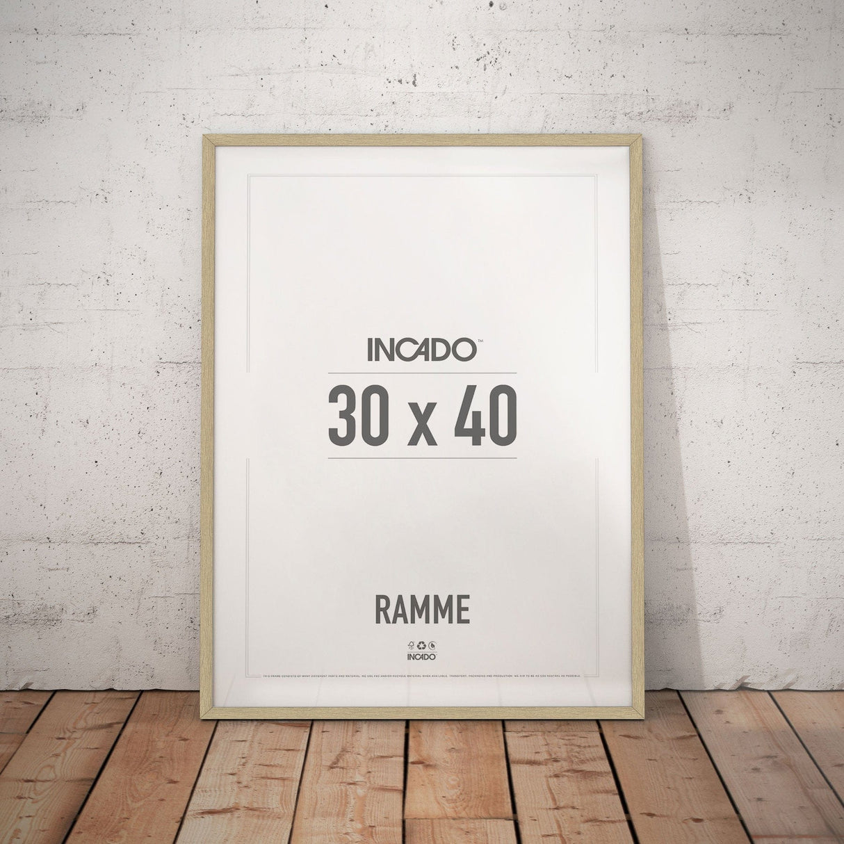 Eg - Ramme Incado NordicLine - 30 x 40 cm