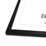 Sort Ramme - Incado NordicLine - 40 x 50 cm