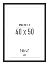 Sort Ramme - Incado NordicLine - 40 x 50 cm 40 x 50  cm Ramme