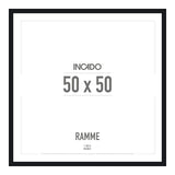 Sort Ramme - Incado NordicLine - 50 x 50 cm 50 x 50  cm Ramme