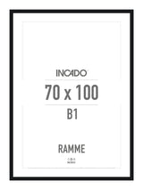 Sort Ramme - Incado NordicLine - 70 x 100 cm 70 x 100  cm Ramme
