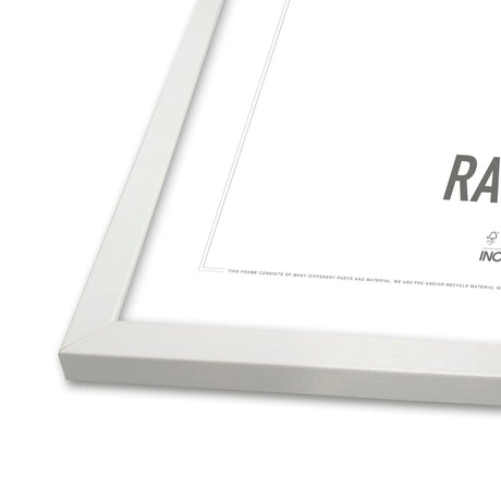 Hvid Ramme - Incado NordicLine - 42 x 59,4 cm / A2