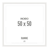 Hvid Ramme - Incado NordicLine - 50 x 50 cm 50 x 50  cm Ramme