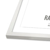 Hvid Ramme - Incado NordicLine - 50 x 70 cm