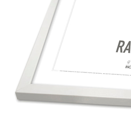 Hvid Ramme - Incado NordicLine - 50 x 70 cm