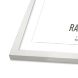 Hvid Ramme - Incado NordicLine - 70 x 100 cm