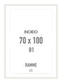 Hvid Ramme - Incado NordicLine - 70 x 100 cm 70 x 100  cm Ramme