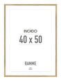 Egetræsramme 15mm - Massiv Eg - Incado NordicLine - 40 x 50 cm 40 x 50  cm Ramme