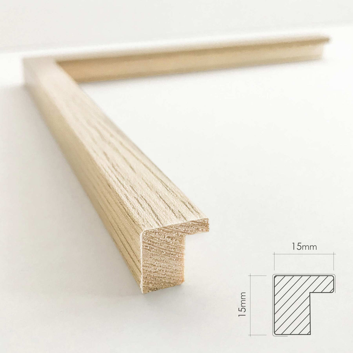 Fyrretræsramme - Incado NordicLine - 15 x 21 cm