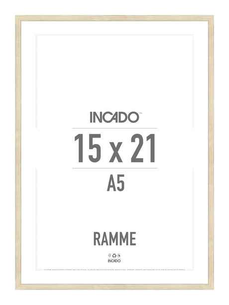 Fyrretræsramme - Incado NordicLine - 15 x 21 cm 15 x 21  cm Ramme