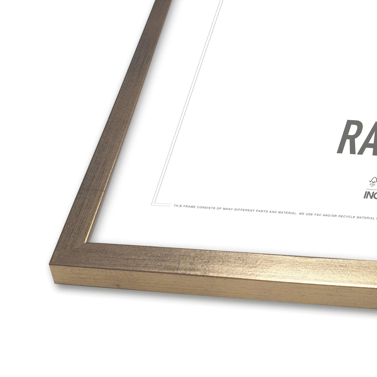 Guld Ramme - Incado NordicLine - 70 x 100 cm