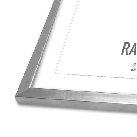 Sølv Ramme - Incado NordicLine - 29,7 x 42 cm / A3