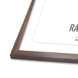 Cherry Brun Ramme - Incado NordicLine - 30 x 40 cm