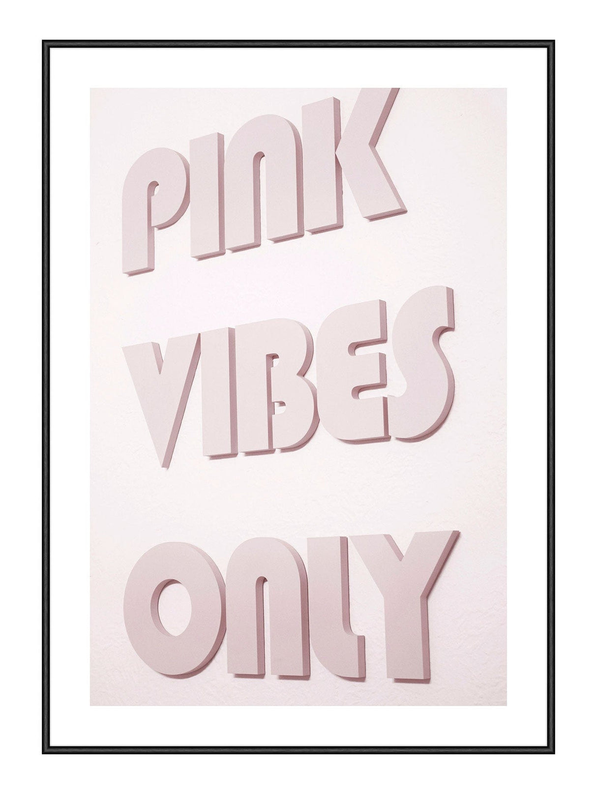 Pink Vibes 21 x 29,7  / A4 cm Plakat