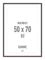 Cherry Brun Ramme - Incado NordicLine - 50 x 70 cm 50 x 70  cm Ramme