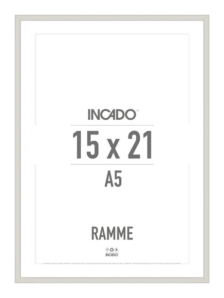 Timeless Lys Ramme - Incado NordicLine - 15 x 21 cm 15 x 21  cm Ramme