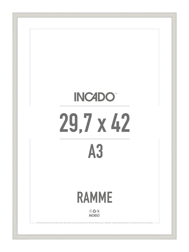 Timeless Lys Ramme - Incado NordicLine - 29,7 x 42 cm / A3 29,7 x 42  / A3 cm Ramme