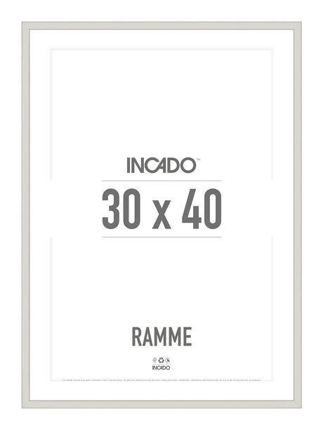 Timeless Lys Ramme - Incado NordicLine - 30 x 40 cm 30 x 40  cm Ramme