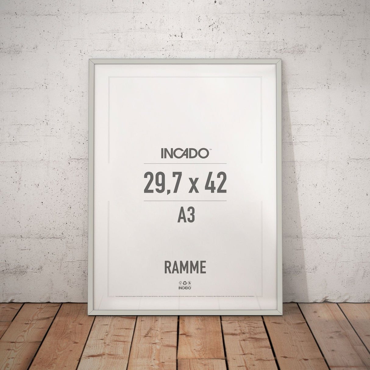 Timeless Lys Ramme - Incado NordicLine - 29,7 x 42 cm / A3