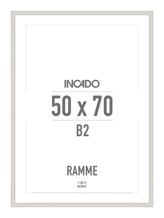 Timeless Lys Ramme - Incado NordicLine - 50 x 70 cm 50 x 70  cm Ramme