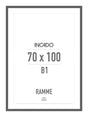 Modern Grå Ramme - Incado NordicLine - 70 x 100 cm 70 x 100  cm Ramme