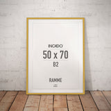 Lemon Curry Gul Ramme - Incado NordicLine - 50 x 70 cm