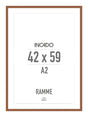 Rust Rødlig Ramme - Incado NordicLine - 42 x 59,4 cm / A2 42 x 59,4  / A2 cm Ramme
