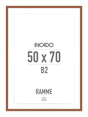 Rust Rødlig Ramme - Incado NordicLine - 50 x 70 cm 50 x 70  cm Ramme