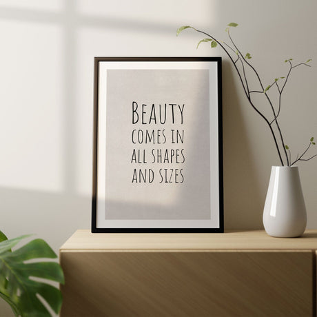 Plakat - Beauty Comes - Incado