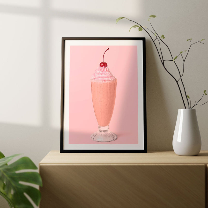 Plakat - Cherry Milkshake - Incado