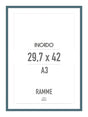 Calypso Blå Ramme - Incado NordicLine - 29,7 x 42 cm / A3 29,7 x 42  / A3 cm Ramme
