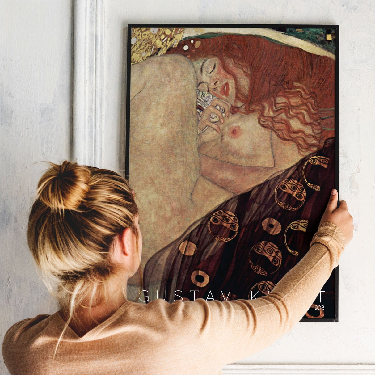 Danae - Kunstplakat - Gustav Klimt