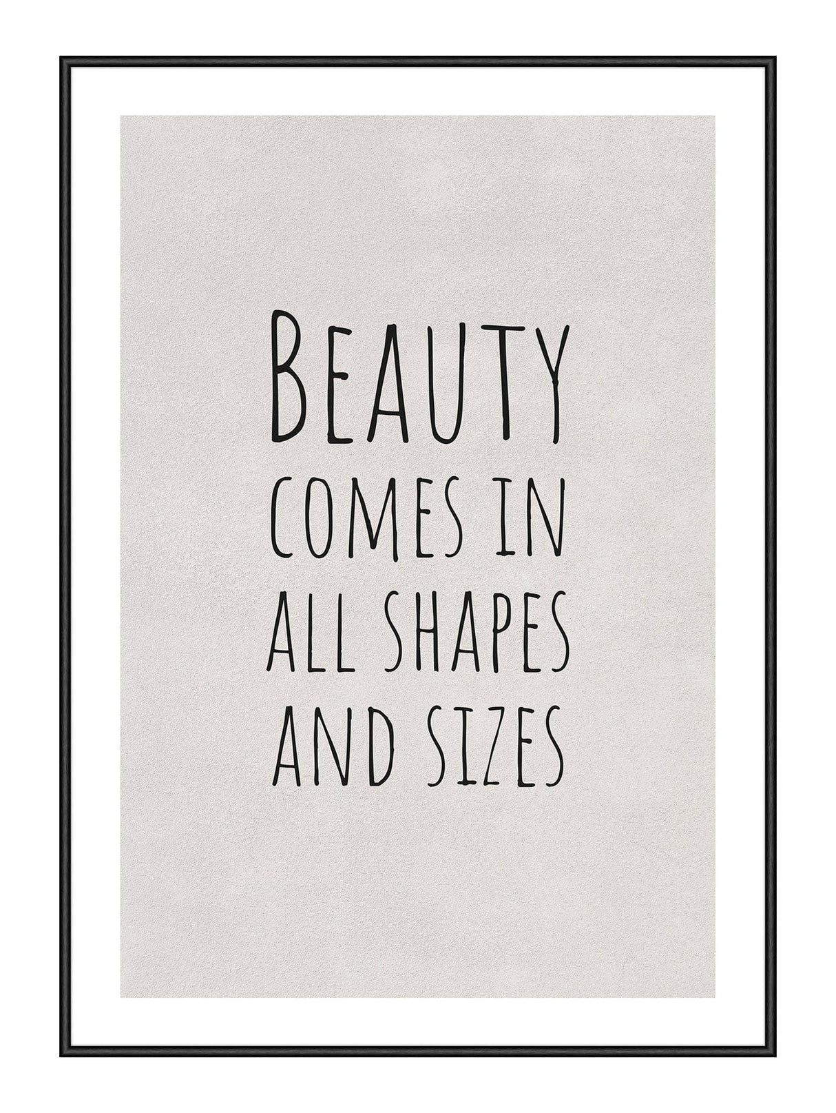 Beauty Comes 21 x 29,7  / A4 cm Plakat