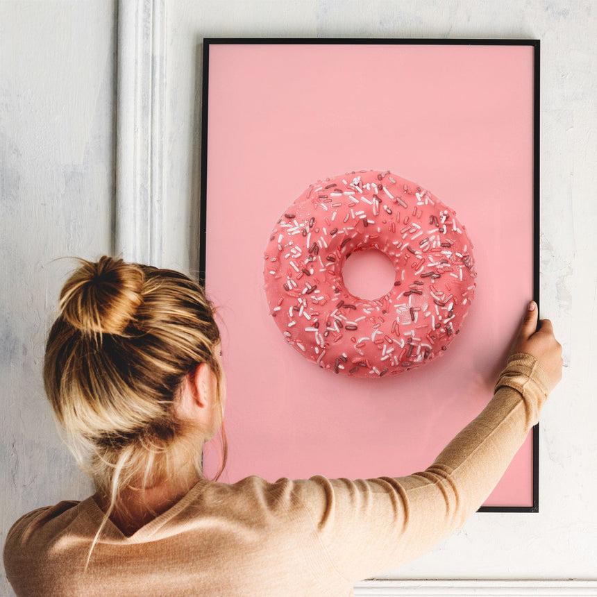 Plakat - Pink Donut - Incado