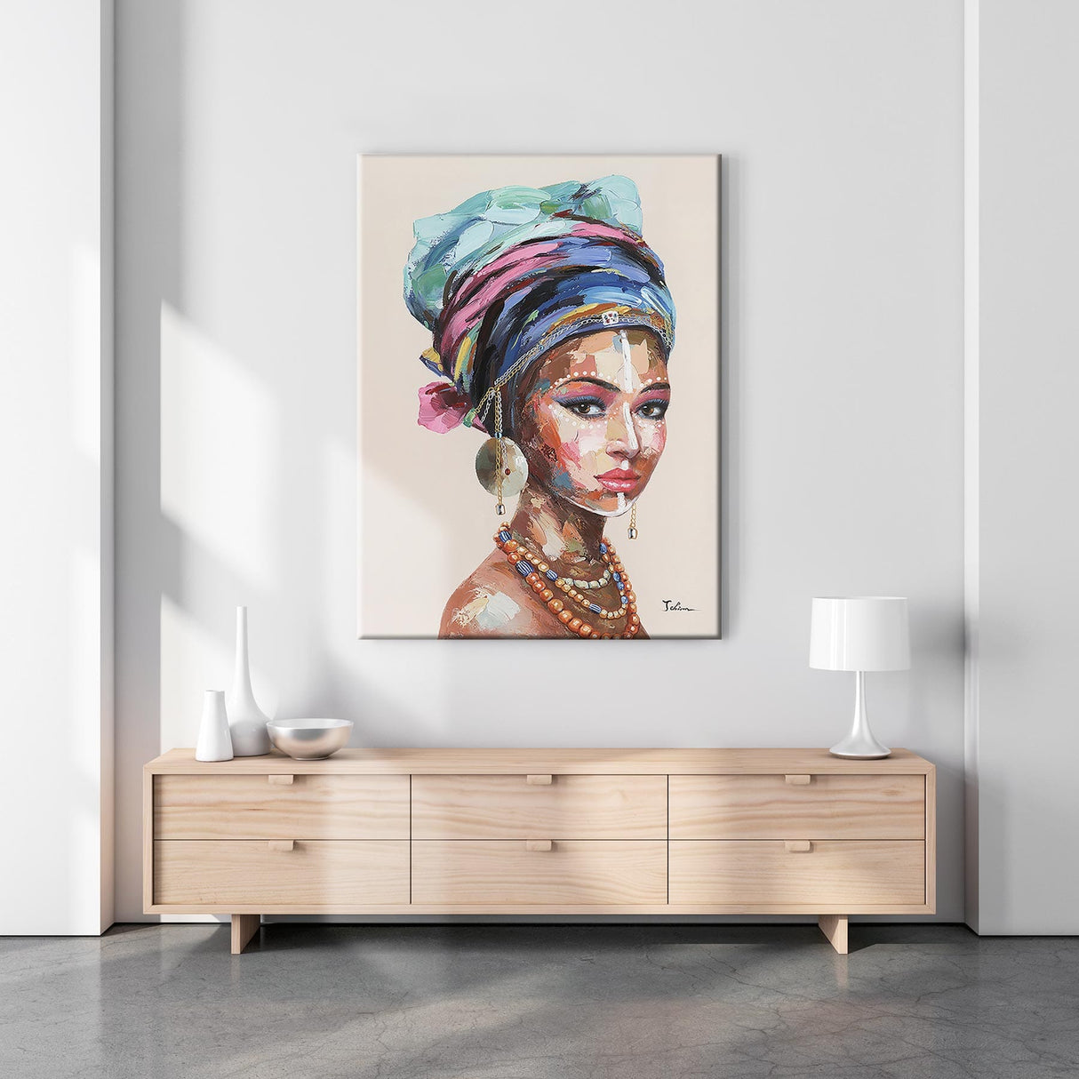 Khaleesi - Maleri - Mixed Media