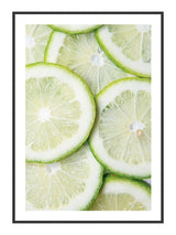 Lime Closeup 21 x 29,7  / A4 cm Plakat