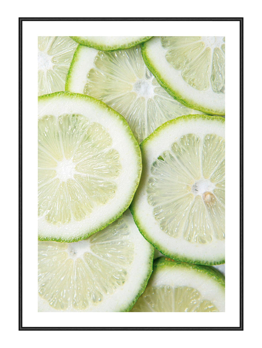 Plakat - Lime Closeup - Incado