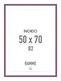Berry conserve lilla ramme - Incado NordicLine - 50 x 70 cm 50 x 70  cm Ramme