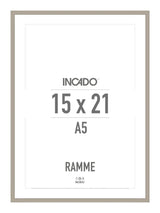 Marrakesh brunlig ramme - Incado NordicLine - 15 x 21 cm 15 x 21  cm Ramme