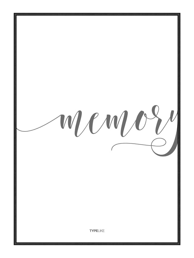 Plakat - Memory - Incado