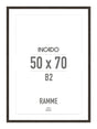 Røget egetræsramme 15mm - Massiv eg - Incado NordicLine - 50 x 70 cm 50 x 70  cm Ramme