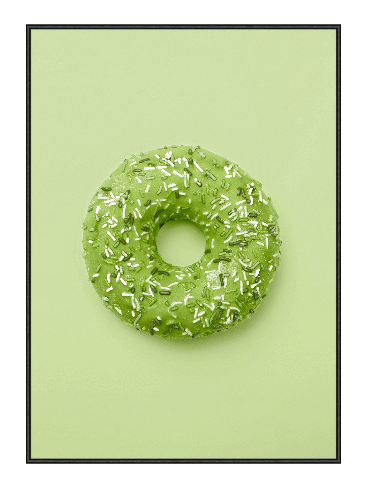 Green Donut 21 x 29,7  / A4 cm Plakat