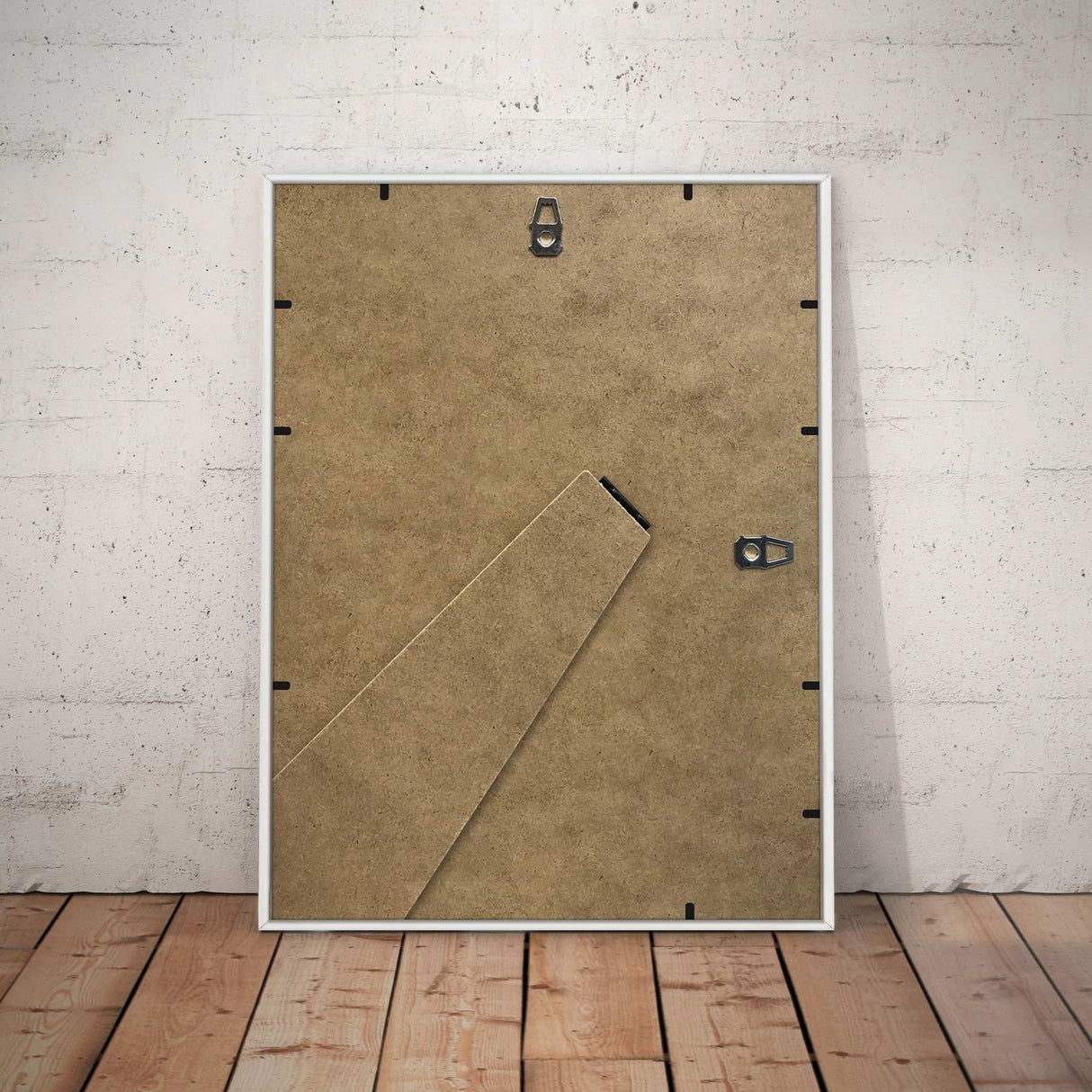 Hvid aluminiumsramme - Incado NordicLine - 21 x 29,7 cm / A4