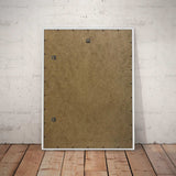 Hvid aluminiumsramme - Incado NordicLine - 50 x 70 cm
