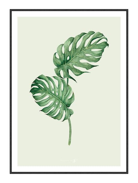 Plakat - Green Leaf - Incado