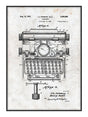 Plakat - Typewriter - Incado