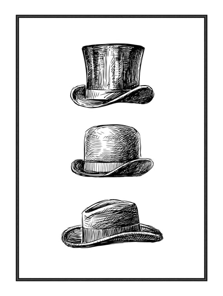 Plakat - Hats - Incado
