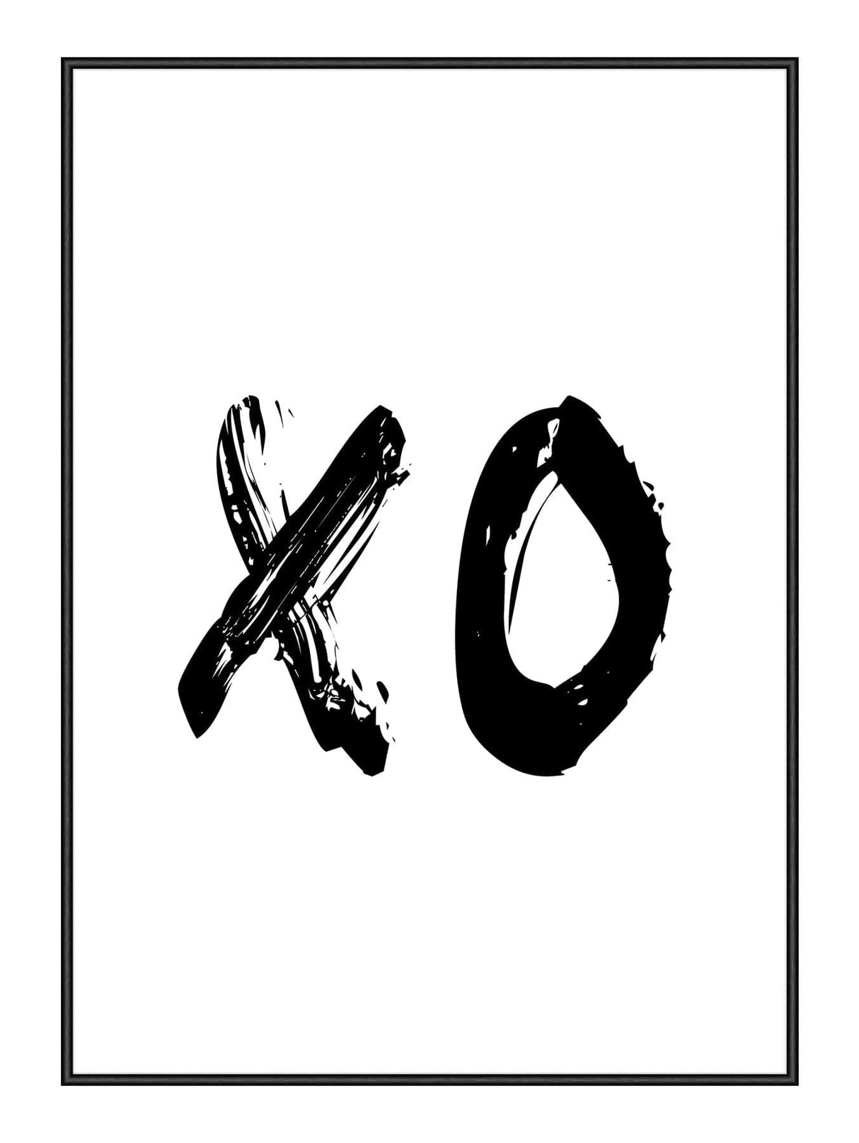 Type XO 50 x 70  cm Plakat